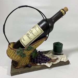 Yankee Candle Wine Hanging Tart Warmer Wax Melt Burner Merlot Bottle